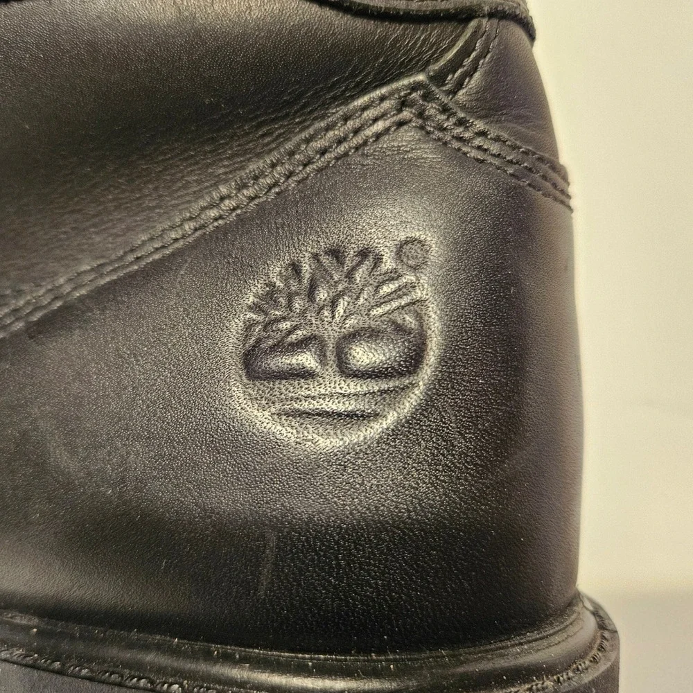 Timberland‎ Mens Black Leather Waterproof Chukka Boots 22047 Size 12M